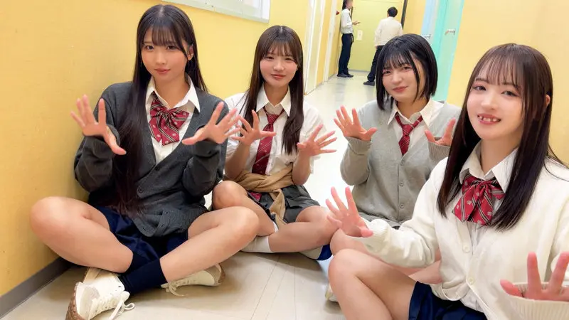 【佐藤愛瑠・巴ひかり・若月もあ・虹村ゆみ】【その瞬間】ハーレムで新たな快感の扉が開く-4