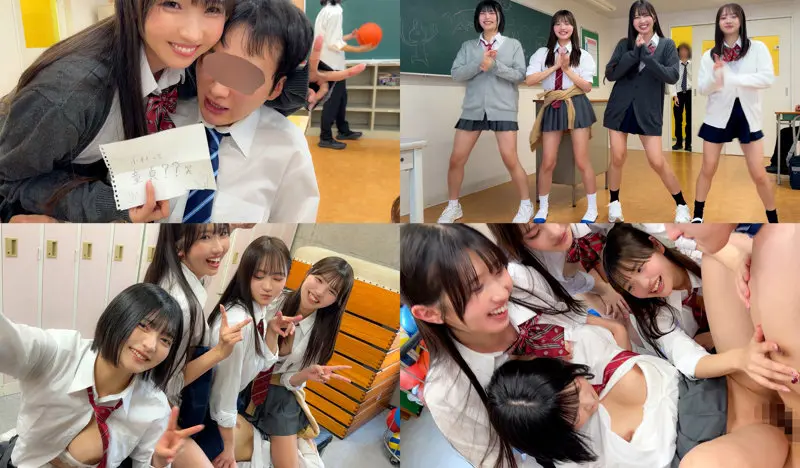 【佐藤愛瑠・巴ひかり・若月もあ・虹村ゆみ】【その瞬間】ハーレムで新たな快感の扉が開く-5