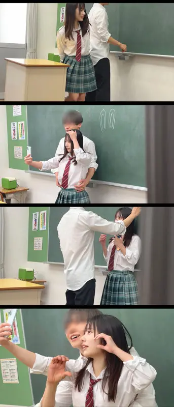 【松井日奈子】【止まらない快感】清楚で初々しい女子校生が接吻と中出しに溺れる-2