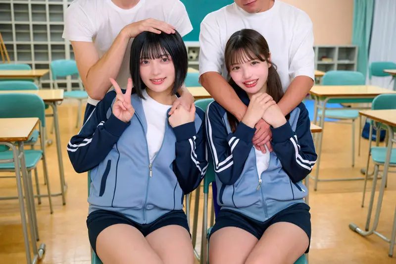 【佐藤愛瑠・虹村ゆみ】【その美に酔いしれる】可憐な制服姿の女子校生な姿に心を奪われる-1