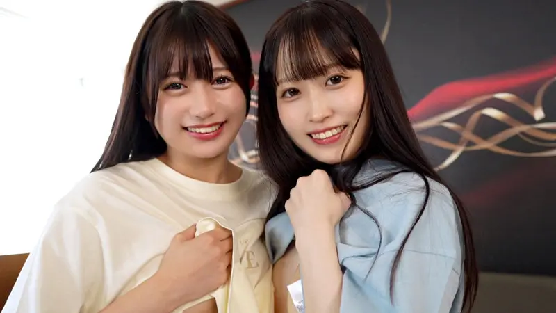 【北岡果林・天然美月】【未知の快感】レズキスで感じる新しいエロス-1
