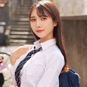 【花衣つばき】可憐な制服姿の女子校生が耐えきれない即ハメの快感(skho193)-表紙