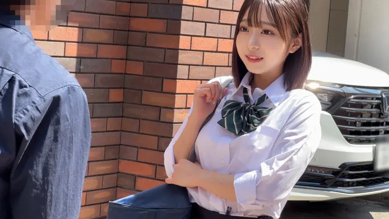 【月乃あや】まさかのナンパで化けた清純な美しさを纏った女子校生に驚愕-1