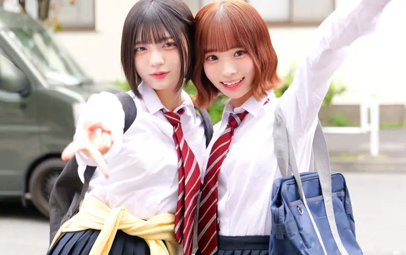 【渡来ふう・虹村ゆみ】【破壊プレイ】清楚で初々しい女子校生が即ハメと中出しで限界突破-1