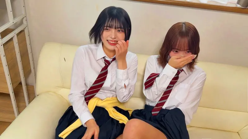 【渡来ふう・虹村ゆみ】【破壊プレイ】清楚で初々しい女子校生が即ハメと中出しで限界突破-2