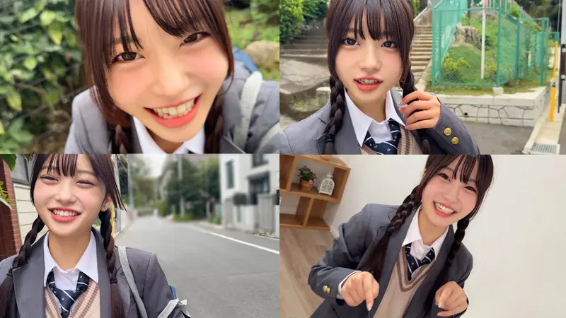 【笠木いちか】【見惚れてしまう美】可憐な制服姿の女子校生が見せる驚愕の魅力-1