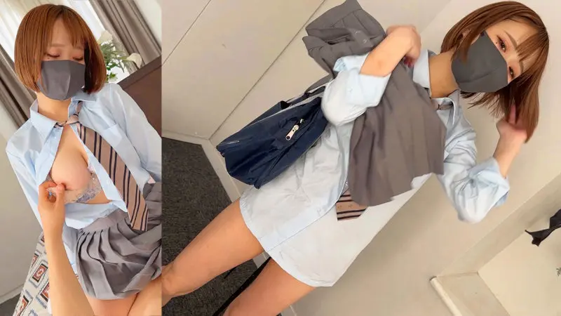 【白橋りほ】【唯一無二】清純な美しさを纏った女子校生のビジュアルが全編を支配-5